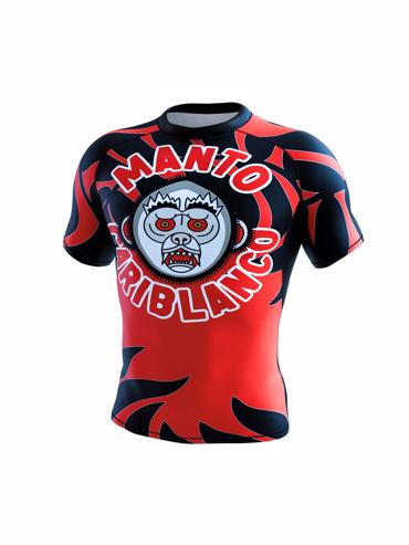 MANTO CARIBLANCO RASHGUARD -black